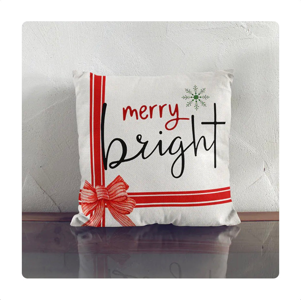 Christmas Pillow Cover for Home Living Room Decor