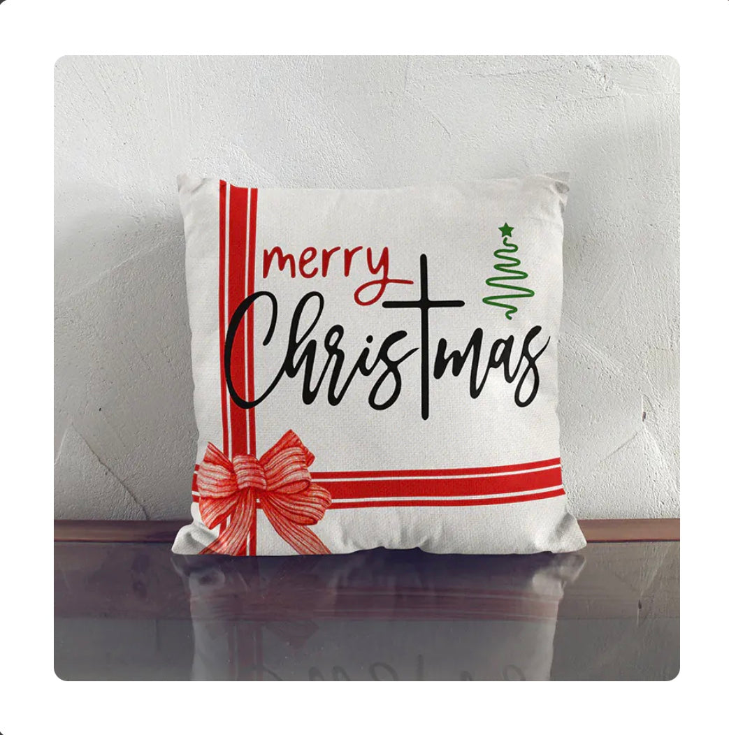 Christmas Pillow Cover for Home Living Room Decor