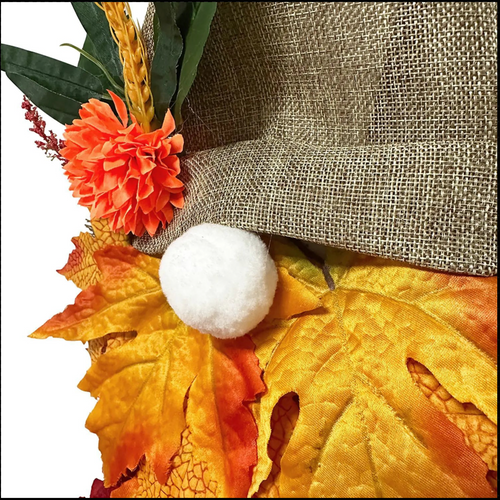 Fall Gnome Door Wreath