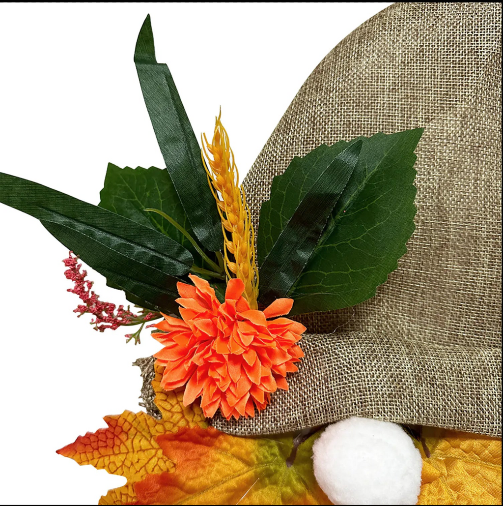 Fall Gnome Door Wreath